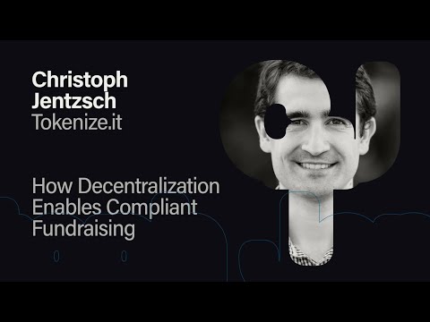 DAPPCON 2025: How Decentralization Enables Compliant Fundraising - Christoph Jentzsch
