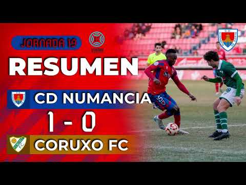 Resumen C.D. Numancia | 1-0 | Coruxo F.C.