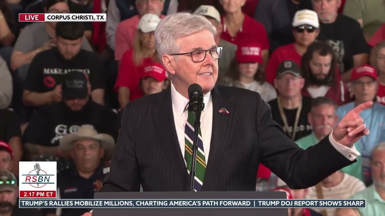 Dan Patrick Delivers Powerful Remarks on the Fight for Independence & Freedom - 10/27/26