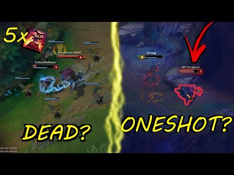 DEAD?! ONESHOT?! Full AD SHACO vs. Full AP SHACO!![ League of Legends ]