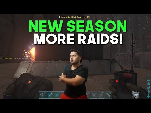 SOLO OFFICIAL SMALL TRIBE RAIDS | ON THE RUN SERIES | ARK: Survival Evolved Ep.1