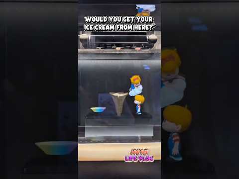 ONLY IN JAPAN Hologram Ice Cream Vending Machine 🇯🇵