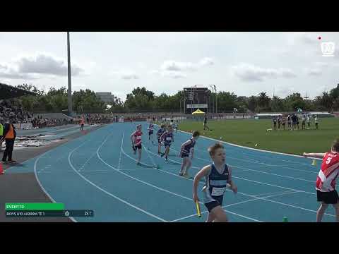 Boys U10 4x200m Timed Final 1: 2023/24 Commonwealth Bank State Relay Championships
