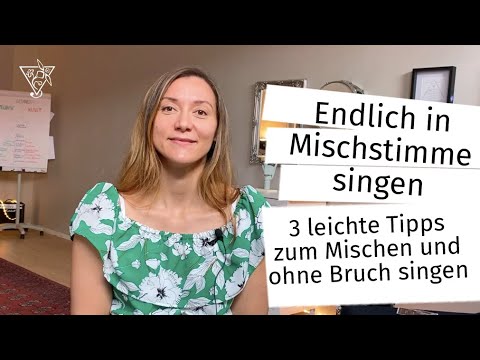 3 leichte Tipps um die Mischstimme zu lernen - Bruchlos!