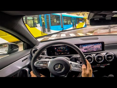 2019 MERCEDES A CLASS POV CITY DRIVE | A180d AMG LINE Video