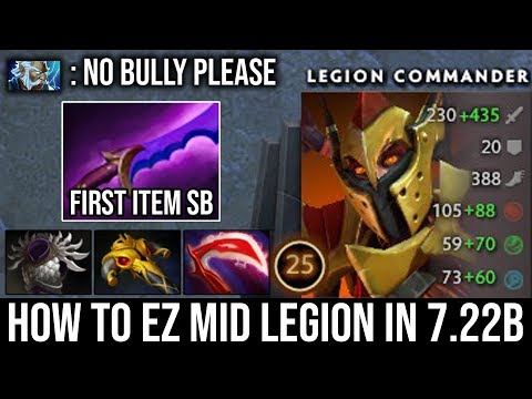 New Style Mid Legion Commander First ITEM Shadow Blade - Bullying Zeus by Draskyl DotA 2 7.22b