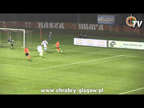 25.10.2014 skrót meczu Chrobry Głogów - GKS Tychy 2-1