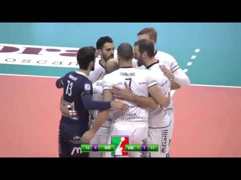 Emma Villas Siena-Tonno Callipo Calabria Vibo Valentia: gli highlights della partita