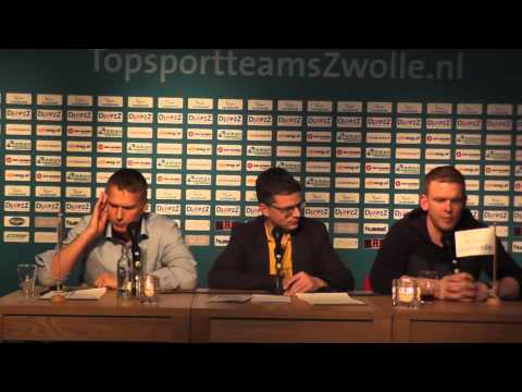 Persconferentie Landstede Basketbal - BSW 18 februari 2015