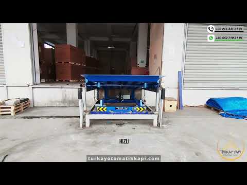 Teleskopik yükleme rampası videosu
