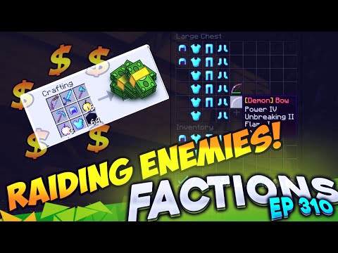 Minecraft Factions #312 - RICH WITHER RAID! (Minecraft Raiding)
