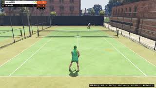 GTAV tennis tournament（マイケル杯）準々決勝
