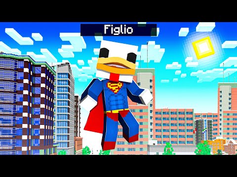MIO FIGLIO È DIVENTATO UN SUPEREROE SU MINECRAFT