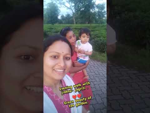 Eve walk with jishnu jagriti &  🌿🌿🌿🌿tea garden beauty❤️❤️