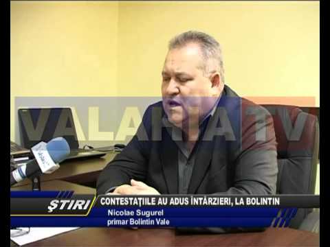 CONTESTAŢIILE AU ADUS ÎNTÂRZIERI, LA BOLINTIN