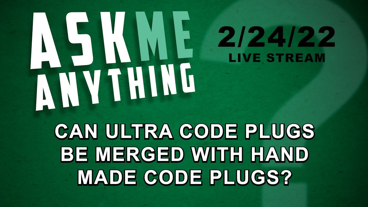 Can Ultra Code Plug be Merged with Hand Made Code Plug?