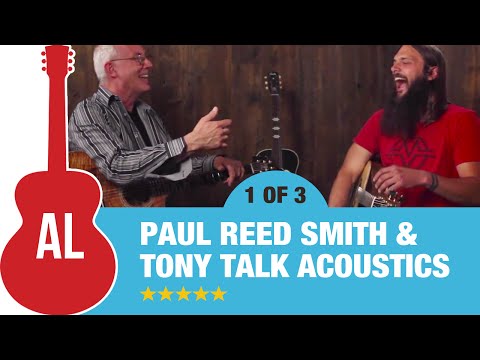 Paul Reed Smith & Tony Polecastro Talk Acoustics (1 of 3)