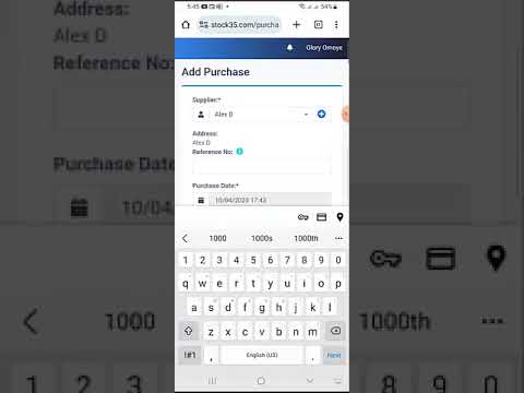 Stock35 Mobile App