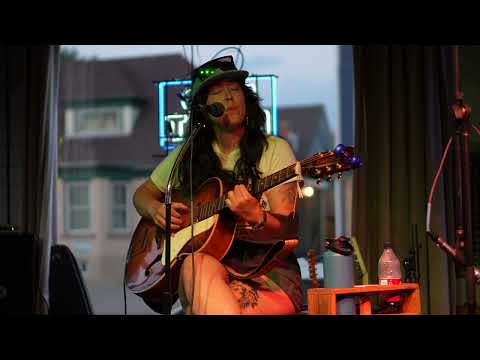 Marika Clymer performing at the Ruffed Up Duck Saloon Laramie, WY - June 11, 2024