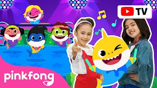 [4K] Disco Sharks | Chanson en anglais | Baby Shark | Pinkfong, Bébé Requin ! Chansons pour Enfants