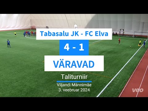 JK Tabasalu vs FC Elva I 4:1 l Väravad I 3.02.24. l Taliturniir