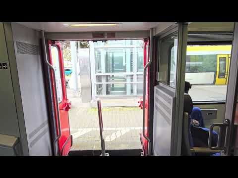 Train Rental GmbH - TRI n-Wagen WIttenberger Steuerwagen Bnrdzf 483.2 - Türschließvorgang