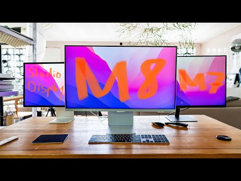 Samsung M8: Fazit nach 2 Wochen und Vergleich mit M7 und Studio Display