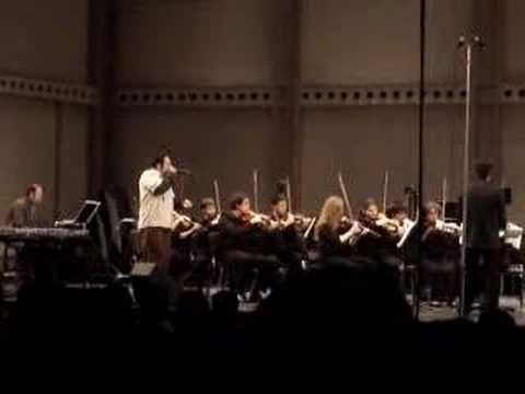 Adam Matta with the Cornell Chamber Orchestra