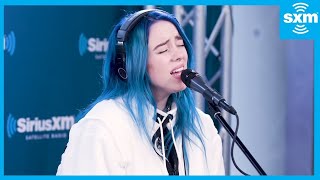 Billie Eilish performs when the party's over
