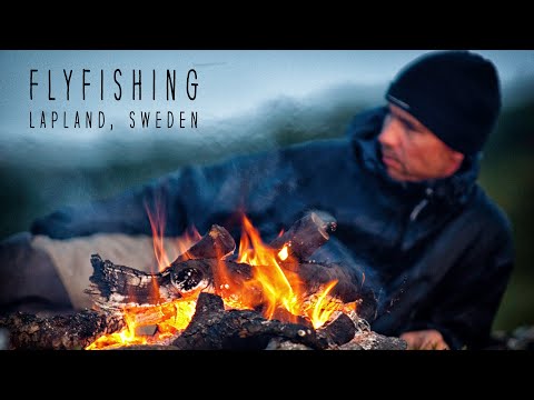 Flyfishing in Lapland, Sweden