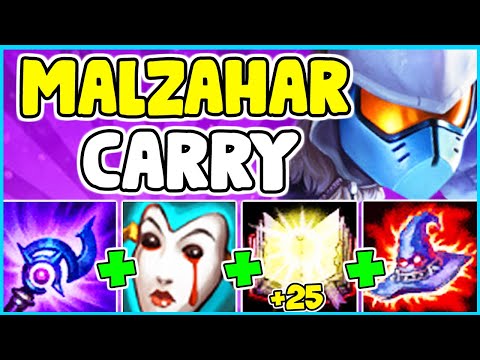 HOW TO PLAY MALZAHAR MID & SOLO CARRY In Season 10 | Malzahar Guide S10 - League Of Legends