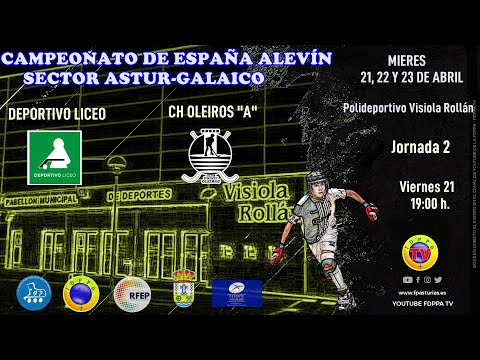 EN DIRECTO: DEPORTIVO LICEO "C" vs  CLUB HOCKEY OLEIROS "A" - SECTOR ASTUR-GALAICO ALEVÍN