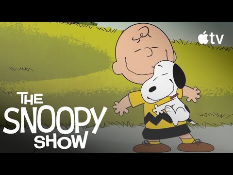 The Happiest Of Hugs With Snoopy | The Snoopy Show Clip | Apple TV