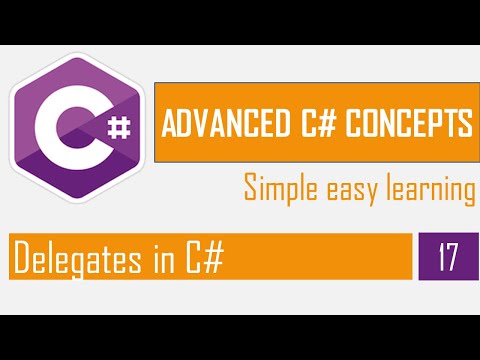 Delegates in C | Delegates and events | what is a delegates | C Bangla Tutorial | Advanced C