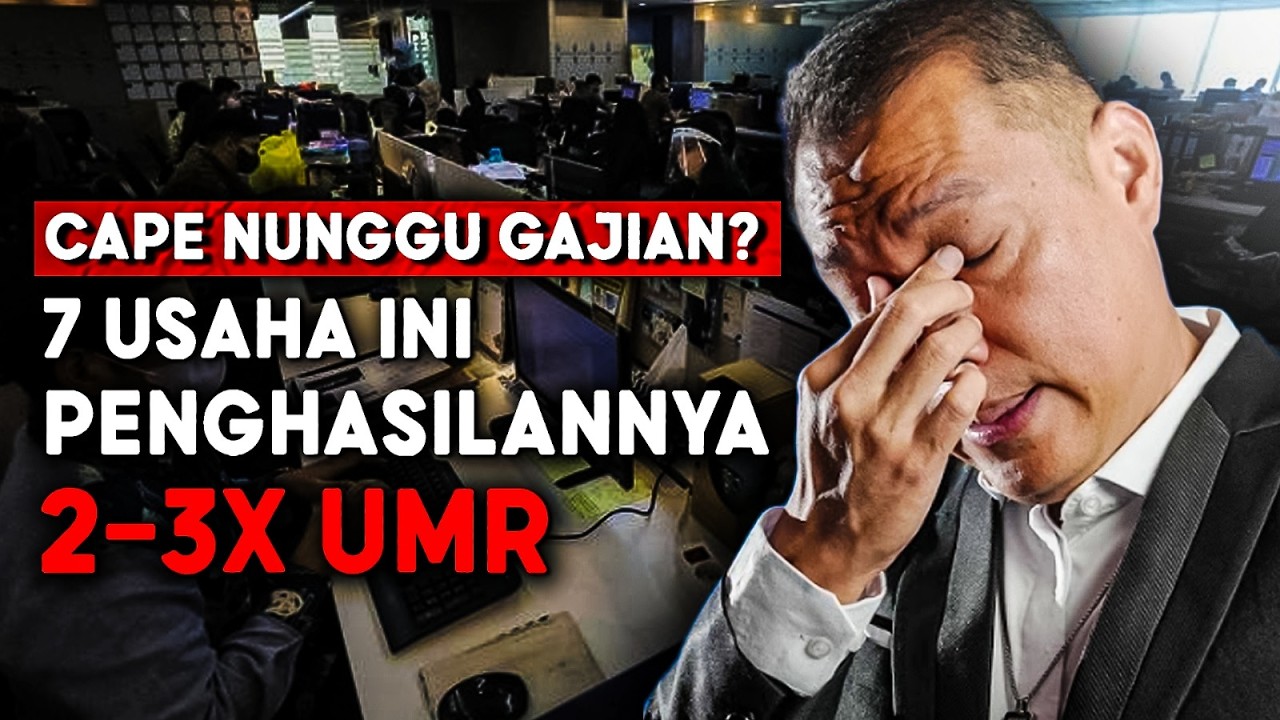 7 Ide Usaha Yang Diam-Diam Mengalahkan Gaji Kantoran (Penghasilan Jauh Diatas UMR)