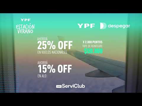 Viajá y ahorrá con YPF