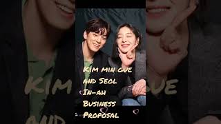 Download lagu KIM MIN GUE AND Seol In-ah BUSINESS PROPOSAL #kimmingue  #seolinah mp3