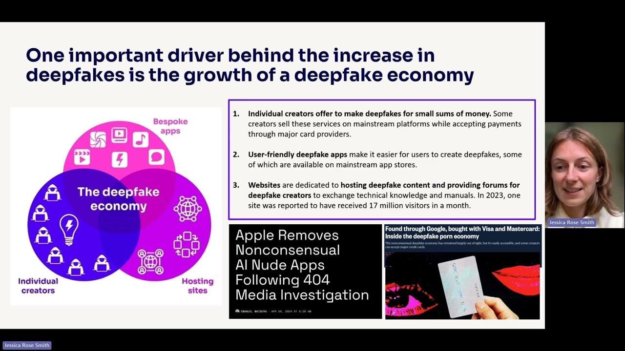 Jessica Rose Smith - Harmful deepfakes