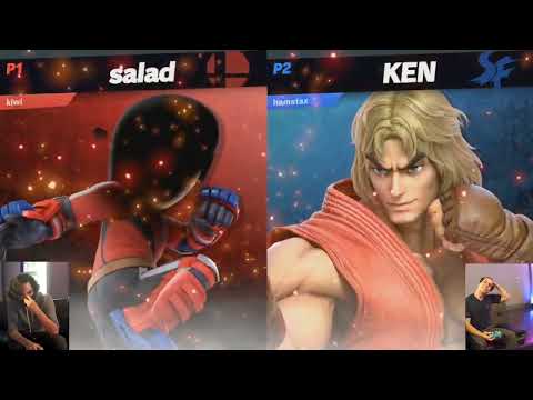 The CrossUp 4: BeatSalad (Falco/Mii Brawler) vs hamstax (Incineroar/Ken) Winners Quarters