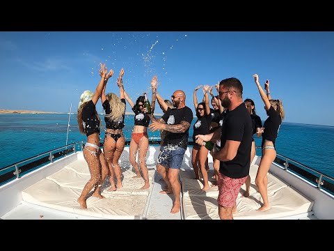 Am fost cu yacht-ul pe Marea Roșie - Așii Petrecerilor, Egipt (Hurghada ultima zi)