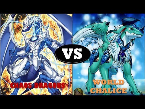 YGOPRO 2 Link Duels - Chaos Dragon vs World Chalice