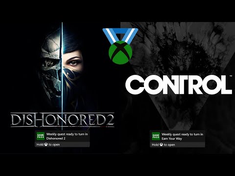 Dishonored 2 & Control - Gamepass Quest - February Week 3