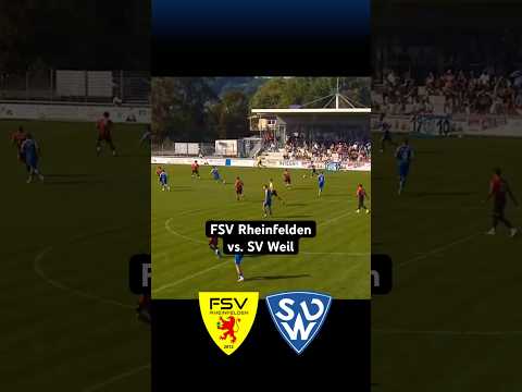 Herren Landesliga 2 | 4. Spieltag | FSV Rheinfelden vs. SV Weil. 1:3 für SV Weil.