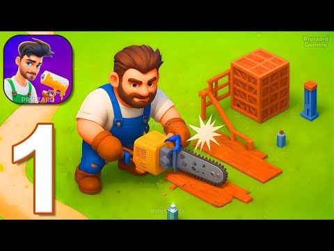 Renovation Day: House Makeover - Gameplay Walkthrough Part 1 - Build & Decorate Home (iOS, Android) - YouTube