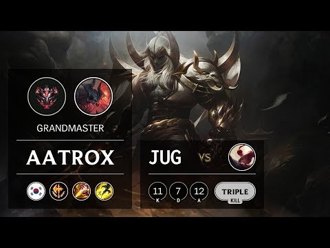 Aatrox Jungle vs Lee Sin - KR Grandmaster Patch 9.11