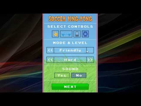 Soccer Ping-Pong video thumbnail