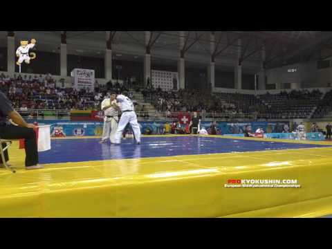 WKO EC 2016, 1 round +85 Givi Karkalaia (Georgia, aka) - Richard Lizak (Hungary)