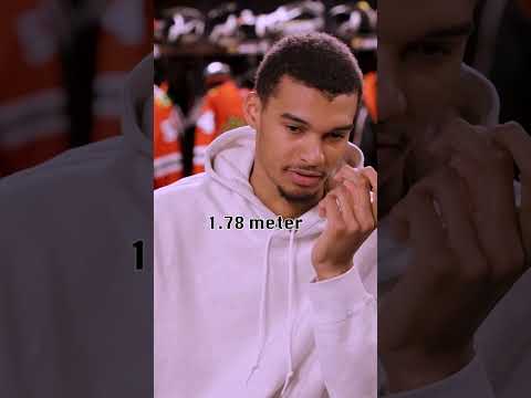 "How old were you when you were my height?" 🤣 Bedard & Wembayama 1-on-1