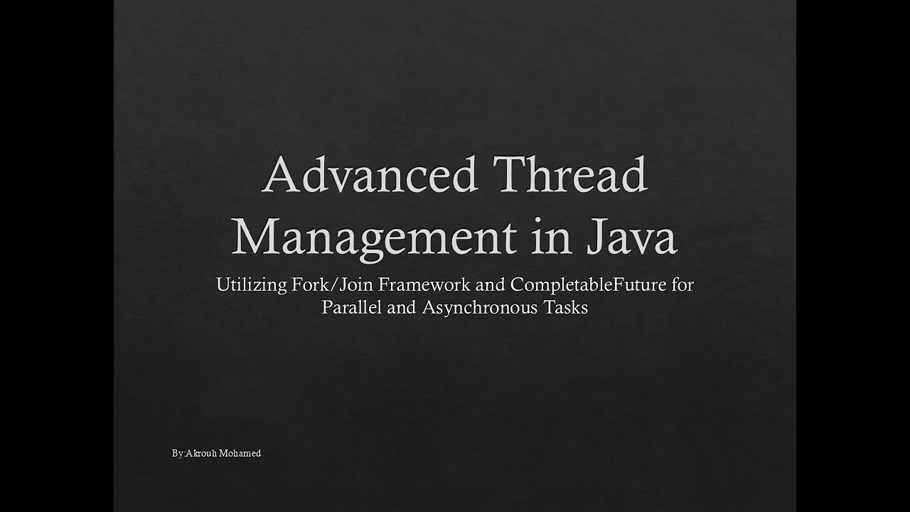 Advanced Thread Management in Java: Fork/Join Framework & CompletableFuture Explained