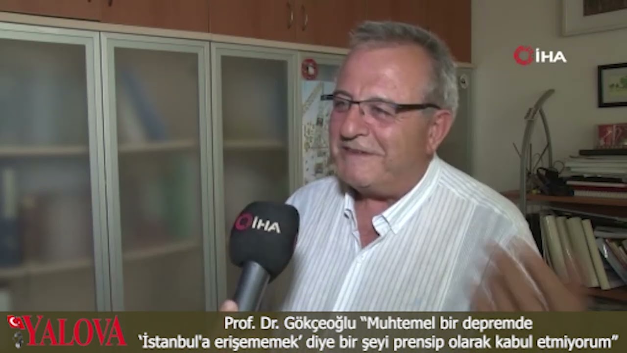 Prof. Dr. Gökçeoğlu: “Muhtemel bir depremde ‘İstanbul'a erişememek’ diye bir şeyi prensip olarak kabul etmiyorum”